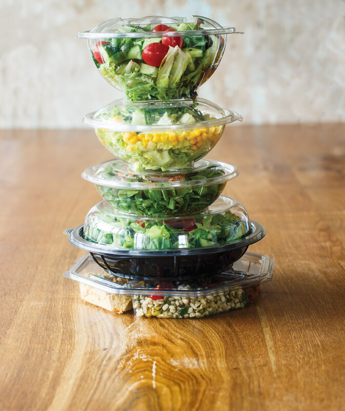 Plastik Salata Kaseleri